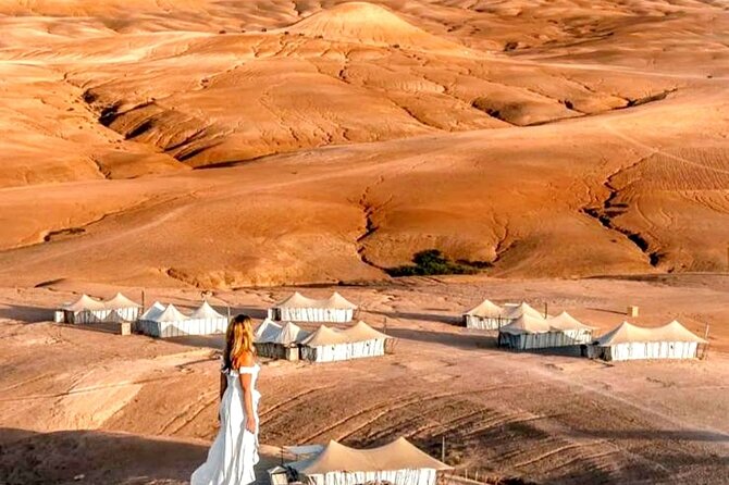 Sunset & Dinner In Desert Agafay Marrakech With Camels Tour Details