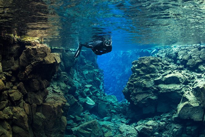 Supersaver: Small Group Silfra Snorkeling & Lava Caving Adventure From Reykjavik