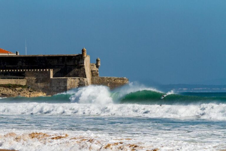 Surf Lesson In Carcavelos In A Group Activity Overview