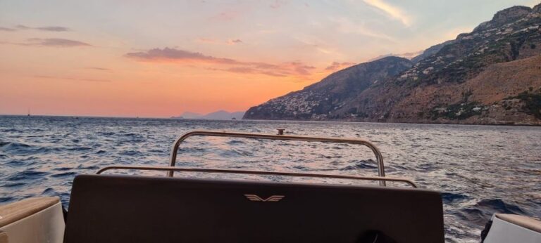 Surprise Your Other Half With A Fiery, Romantic Sunset Witness The Amalfi Coast Sunset