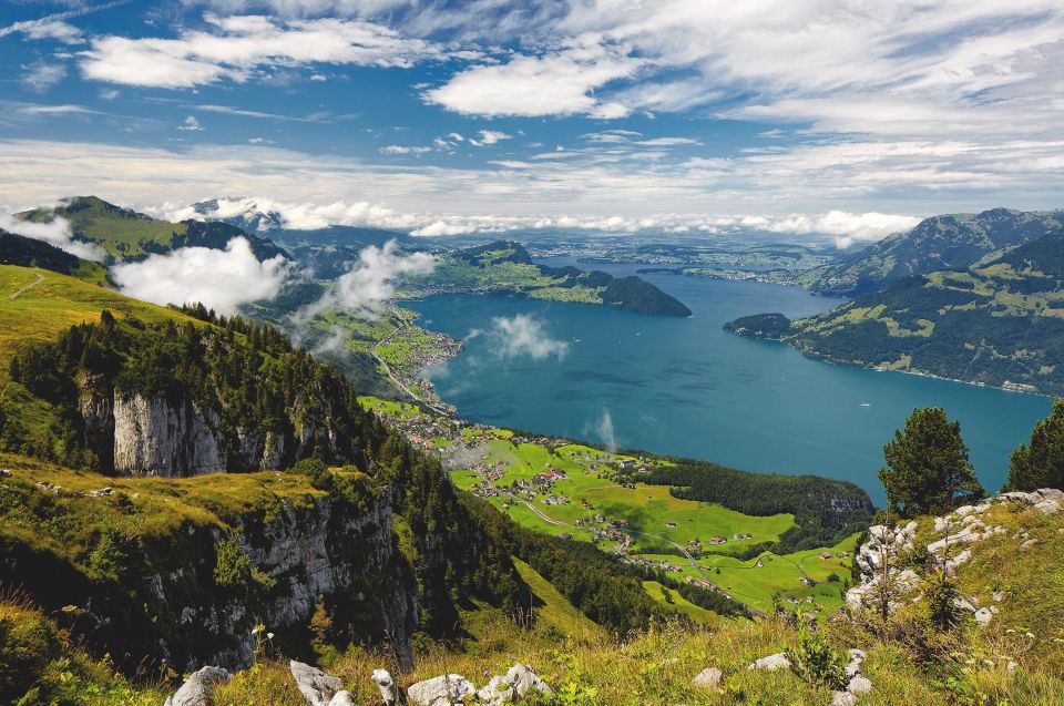 Switzerland Lake Lucerne Region: Tell Pass (summer) - Overview of the Tell Pass