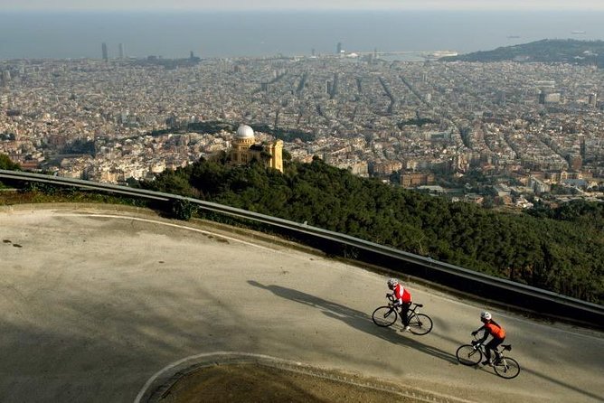 The Hills Around Barcelona By Roadbike, Private Tour. Pick Up/drop Off Included. Tour Overview