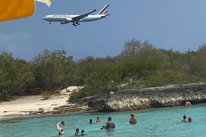 The Maho Beach Experience Included In The Transfer Service