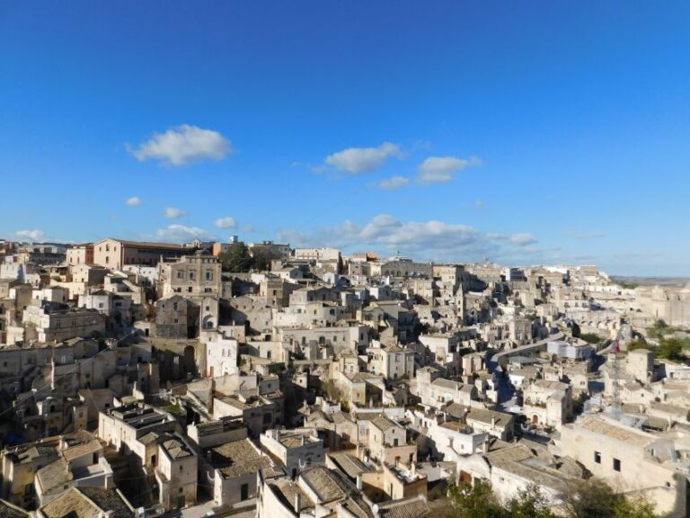 Tour & Transfer From Bari To Alberobello & Matera Tour Overview