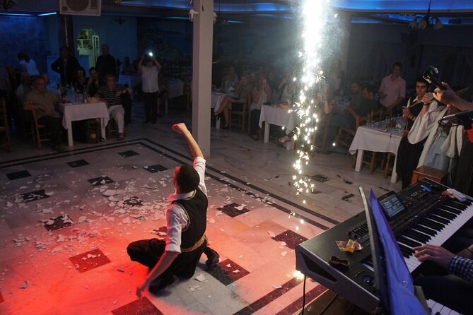 Traditional Greek Night Live Music & Dinner Show In Santorini Overview Of The Greek Dinner Show