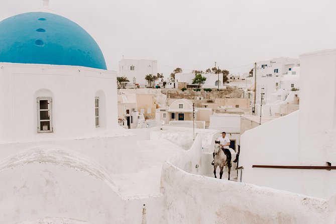 Traditional Greek Village And Caldera Cliff Horse Riding Tour Visiting The Traditional Village