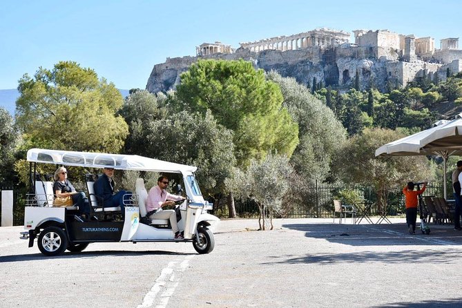 Tuk Tuk Athens Complete City Center Tour 100% Electric (3 Hour) Tour Inclusions