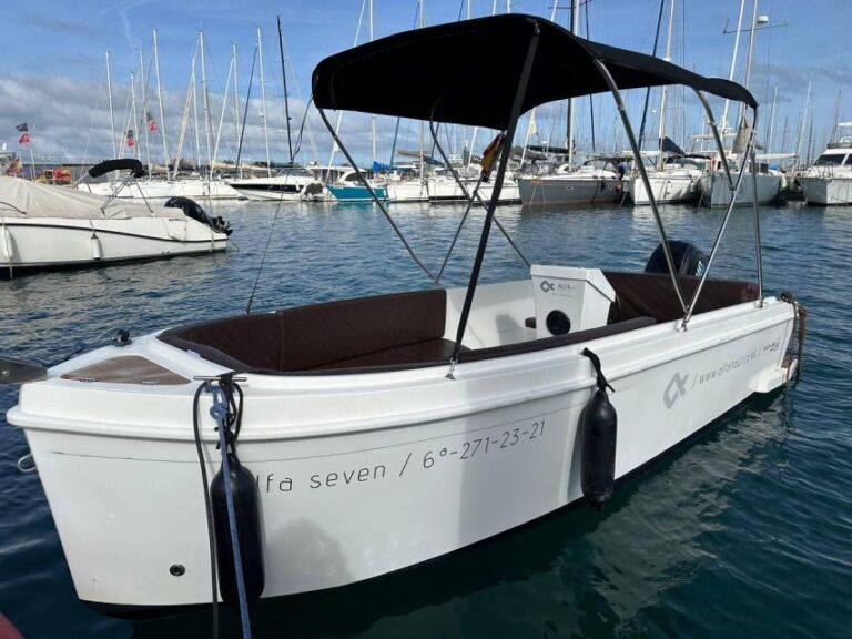 Valencia: Rent Boat Without License Rental Options And Group Size