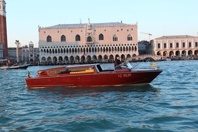 Venice Private Departure Transfer by Water Taxi: Central Venice to Cruise Port - Overview