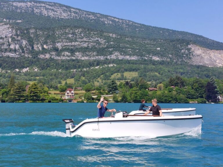 Veyrier Du Lac: Electric Boat And Bike Experience Experience Overview