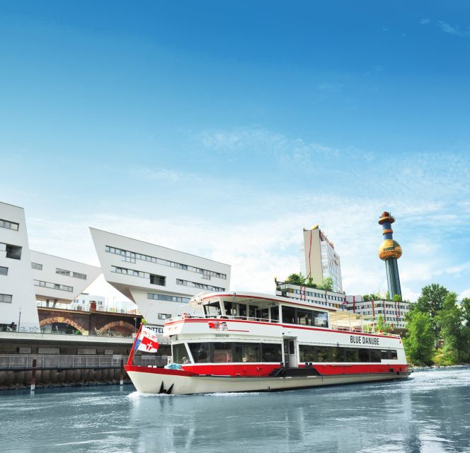 Vienna: Scenic Canal Cruise W/ Optional Heidi Horten Ticket