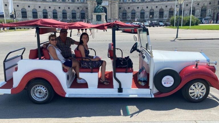 Vienna: Sightseeing Tour In An 10 Seats Electric Classic Car Tour Details