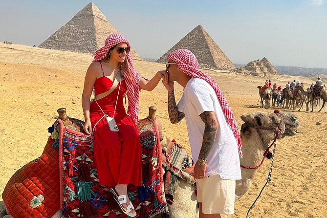 Vip Tour Private Giza Pyramids Memphis City Sakkara Camel Lunch Inclusions