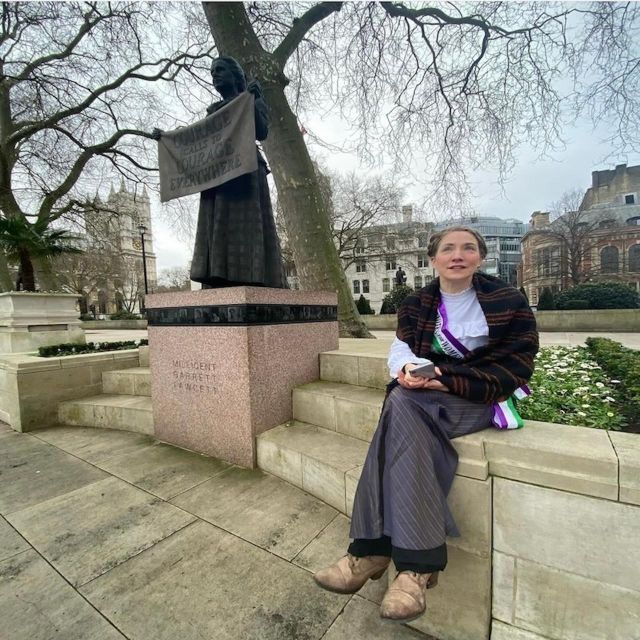 Votes for Women! Suffragettes in Bow Street and Beyond! - Millicent Garrett Fawcett and Parliament Square