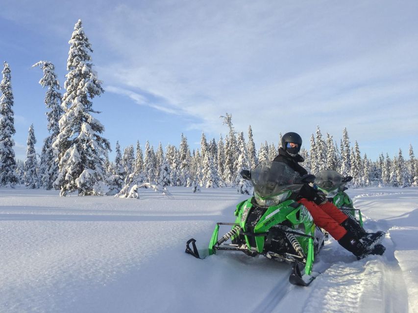 Wilderness Tour With Snowmobile & Ice Fishing - Tour Overview