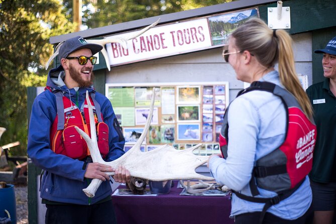 Wildlife On The Bow | Big Canoe Tour In Banff National Park About The Canoe Adventure