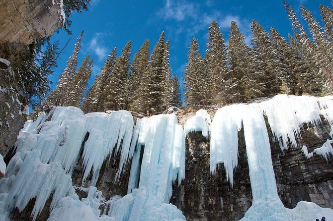 Winter Ice Walk In Johnston Canyon + Lake Minnewanka Day Trip Tour Highlights