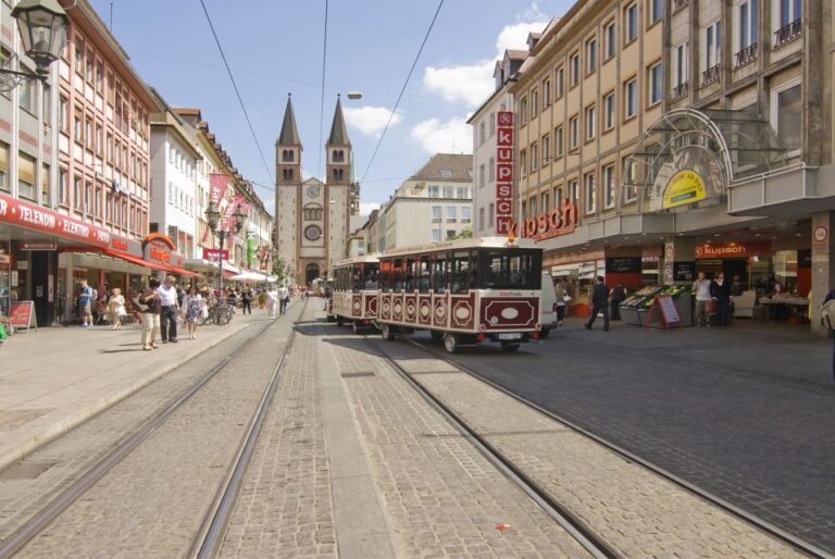 Würzburg: City Tour With The Bimmelbahn Train Exploring The Old Town