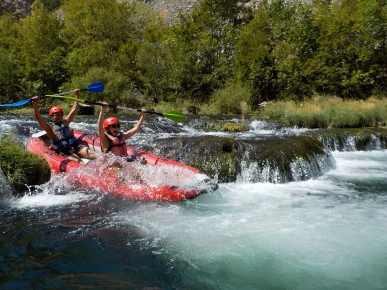 Zadar: River Zrmanja Guided Kayak Safari & Waterfalls Overview Of The Activity