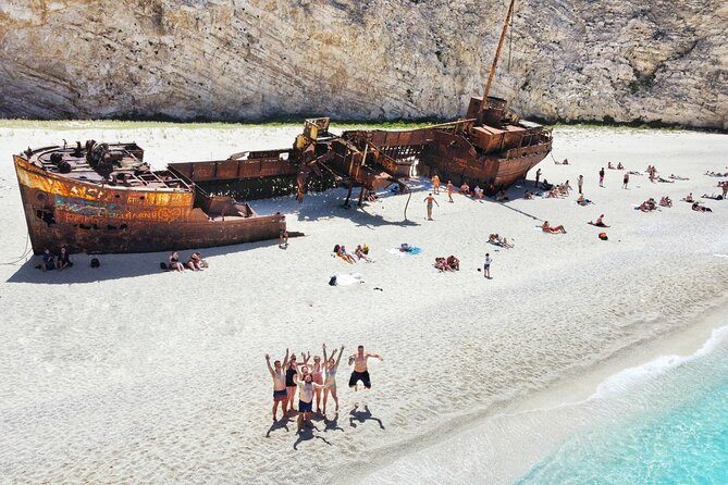 Zakynthos Half Day Tour Shipwreck Beach Blue Caves By Small Boat Overview Of The Tour