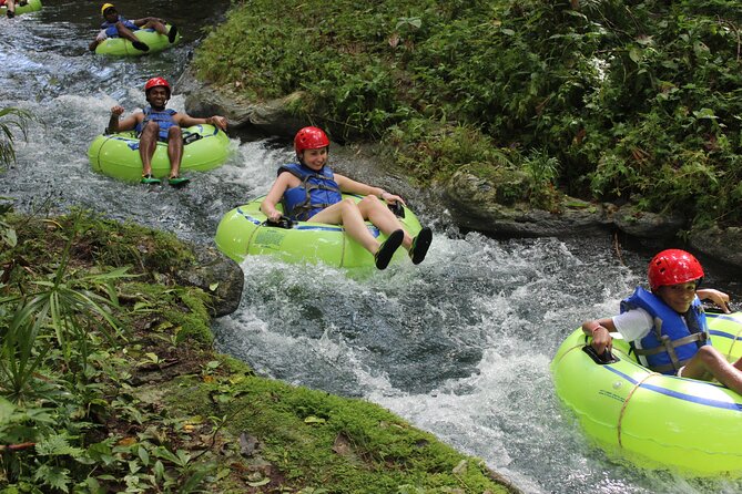 Zipline, Tubing And Party Catamaran From Chukka Island Village Exhilarating River Tubing Journey