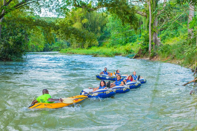 Ziplines, River Tubing, and Appleton Rum Tasting at Good Hope - River Tubing and Kayaking