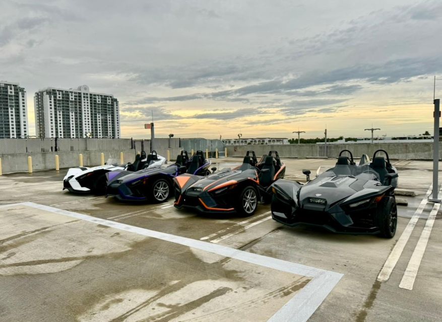 1 Hour & 30min Slingshot Rental Miami - We The Best !! - Slingshot Vehicle Information