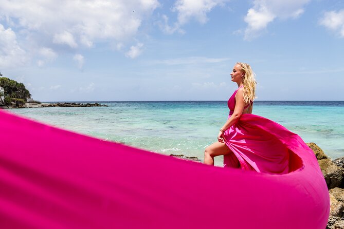 1 Hour Private Flying Dress Photoshoot in Curacao - Included Photoshoot Details