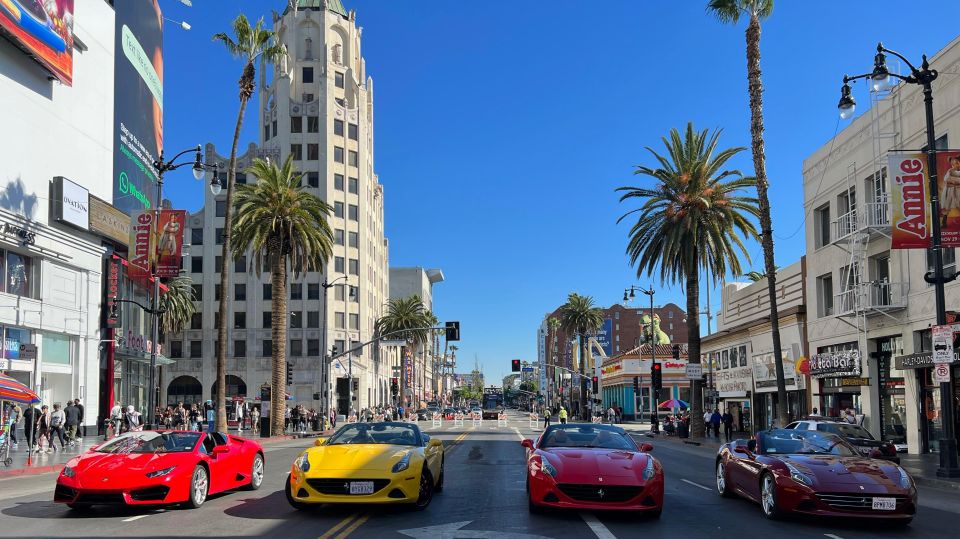 20 Min Ferrari Driving Tour in Hollywood - Experience Highlights