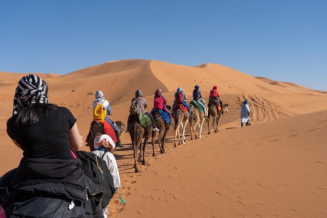 3 Day Marrakech to Fes Desert Tour - Camel Trek - Atlas Mountains and Sahara Desert