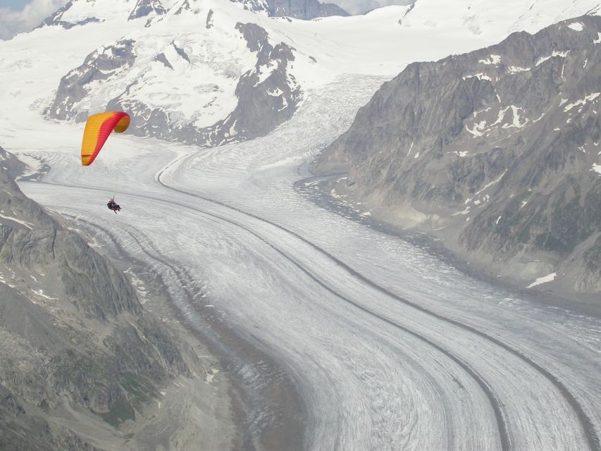 Aletsch Arena: Paragliding Tandem Flight Basic - Pricing Information