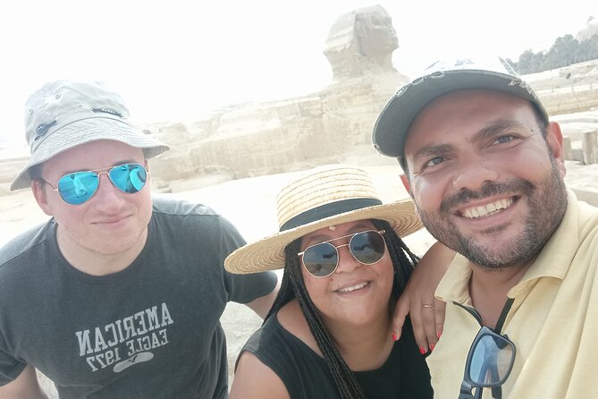 All Inclusive Giza Pyramids,Sphinx,Egyptian Museum and the Market - Exploring the Great Sphinx