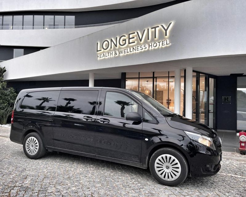 Alvor: Private Transfer From/To Lisbon Airport up to 8 Passengers - Inclusions