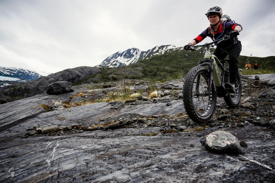 Anchorage: Heli E-Biking Adventure - Transitioning to E-Mountain Bikes