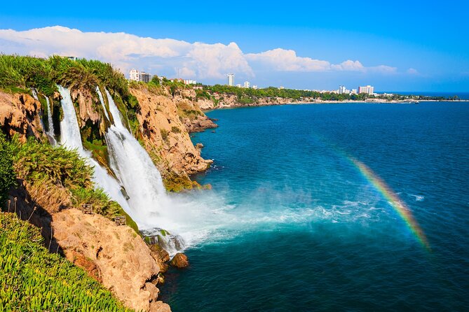Antalya City Tour With Boat Trip and Duden Waterfall - Visiting Duden Waterfalls