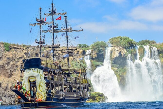 Antalya Pirate Boat Trip W/Animations Lunch & Free Hotel Transfer - Pickup and Accessibility Details