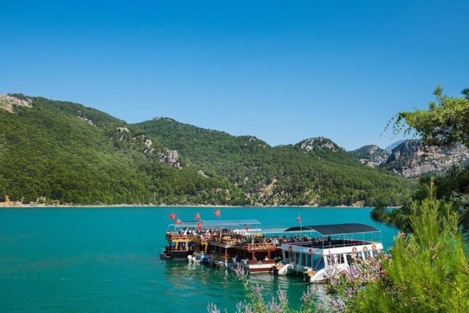 Antalya/Side: Green Canyon Day Trip With Boat Tour and Lunch - Included Activities