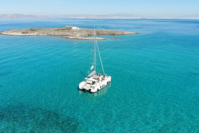 Athens Semi Private Morning Catamaran Cruise - Shared Catamaran Cruise