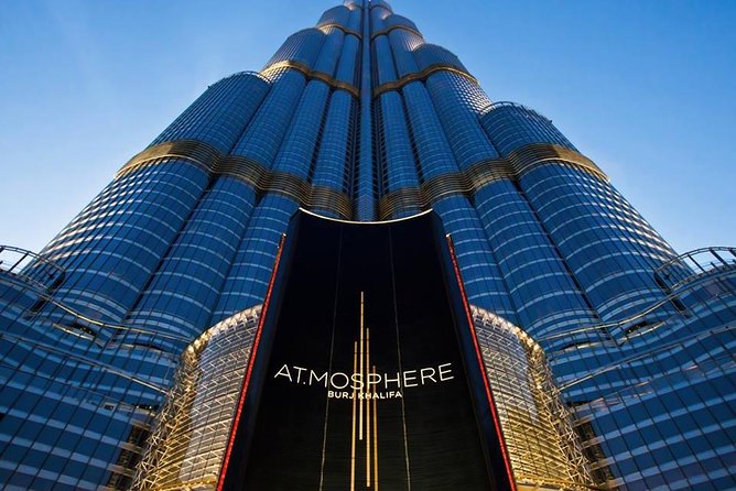 Atmosphere Lounge at 122ND Floor of Burj Khalifa Tower With Private Transfers - Dining Perks and Amenities