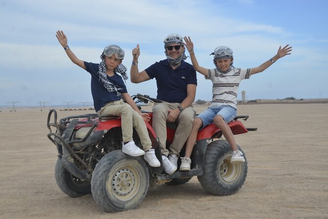 ATV Quad Bike Buggy Car and Dinner Family Safari - Hurghada - Pickup and Transfers