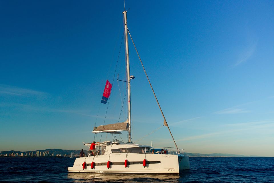 Barcelona: Private Catamaran Sailing With Drinks and Snacks - Included Amenities and Highlights