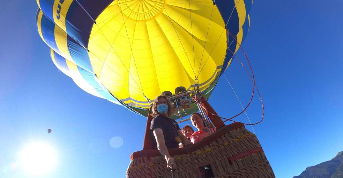 Barcelona Private Hot Air Balloon Flight - Itinerary Details