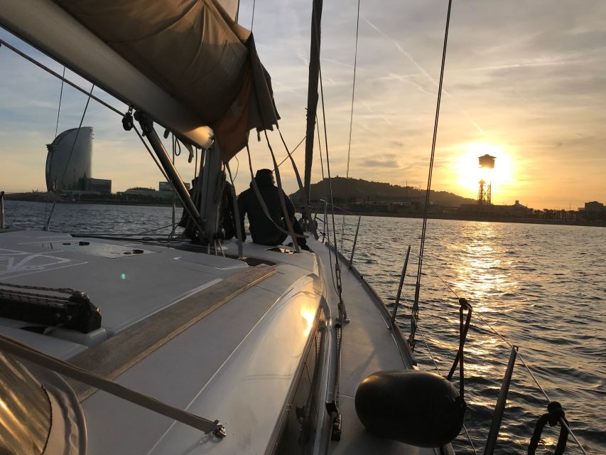 Barcelona: Two-Hour Midday or Sunset Sailing Cruise - Yacht and Amenities