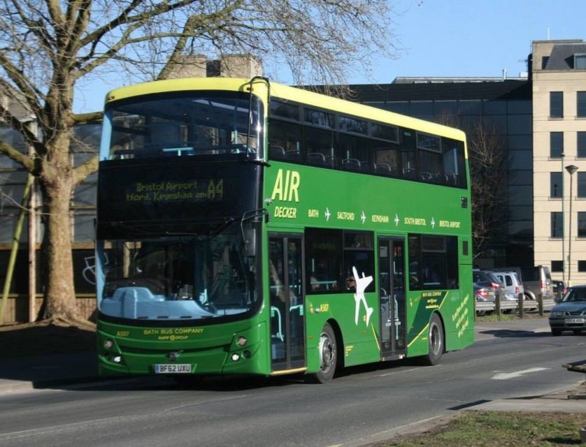 Bath: Bus Transfer To/From Bristol Airport - Vehicle Features