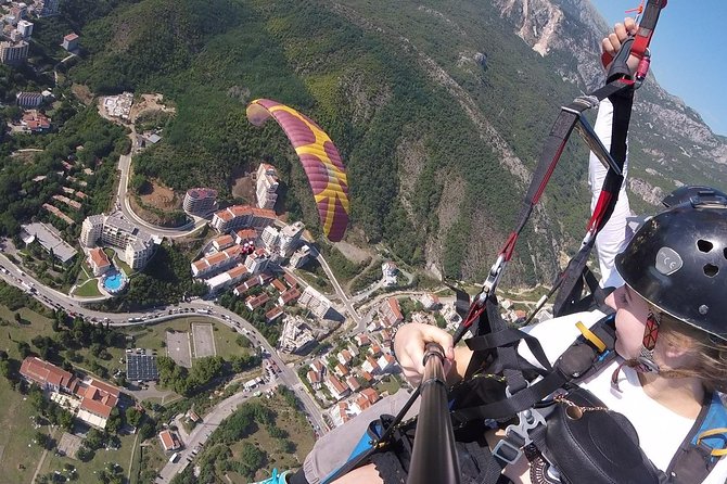 Bečići Standard Paragliding - Included in the Package