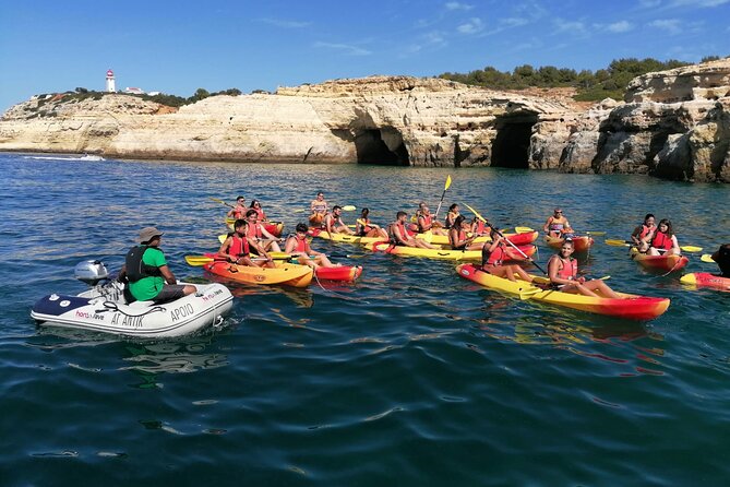 Benagil Kayak Tour On Board a Fantastic Catamaran - Tour Inclusions