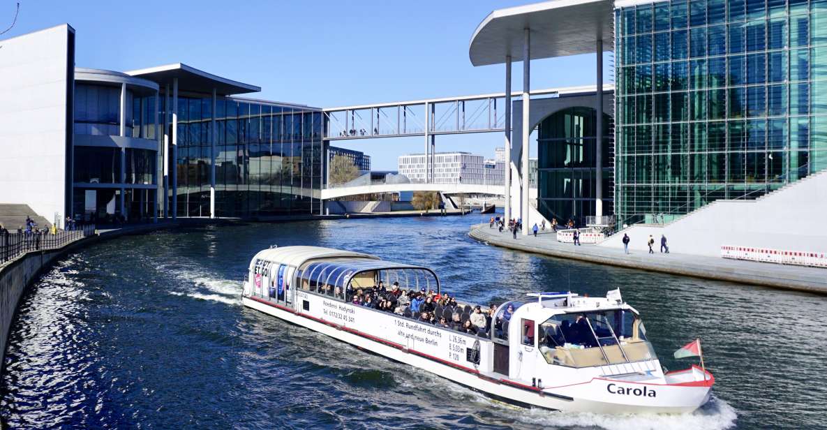 Berlin: Boat Tour With Tour Guide - Highlights of the Cruise