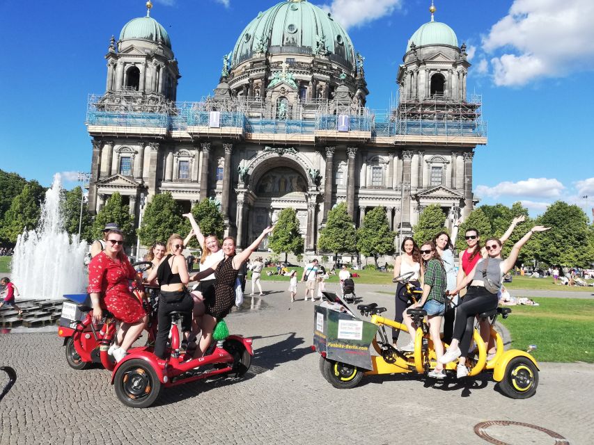 Berlin: Guided Sightseeing Tour With Conference Bikes - Itinerary Highlights