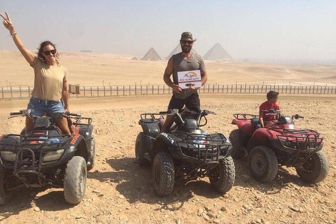 Best Adventure Tours Visit Giza Pyramids and ATV Quad Bike Ride in Desert - Exclusions