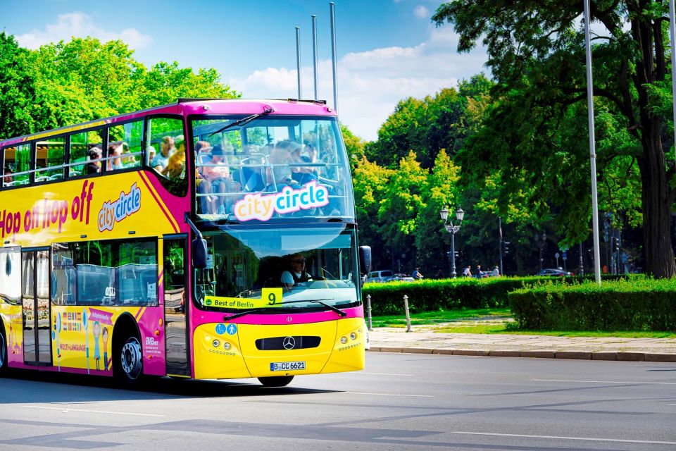 Best of Berlin: Hop-on Hop-off Bus Tour Ticket - Extensive Tour Stops